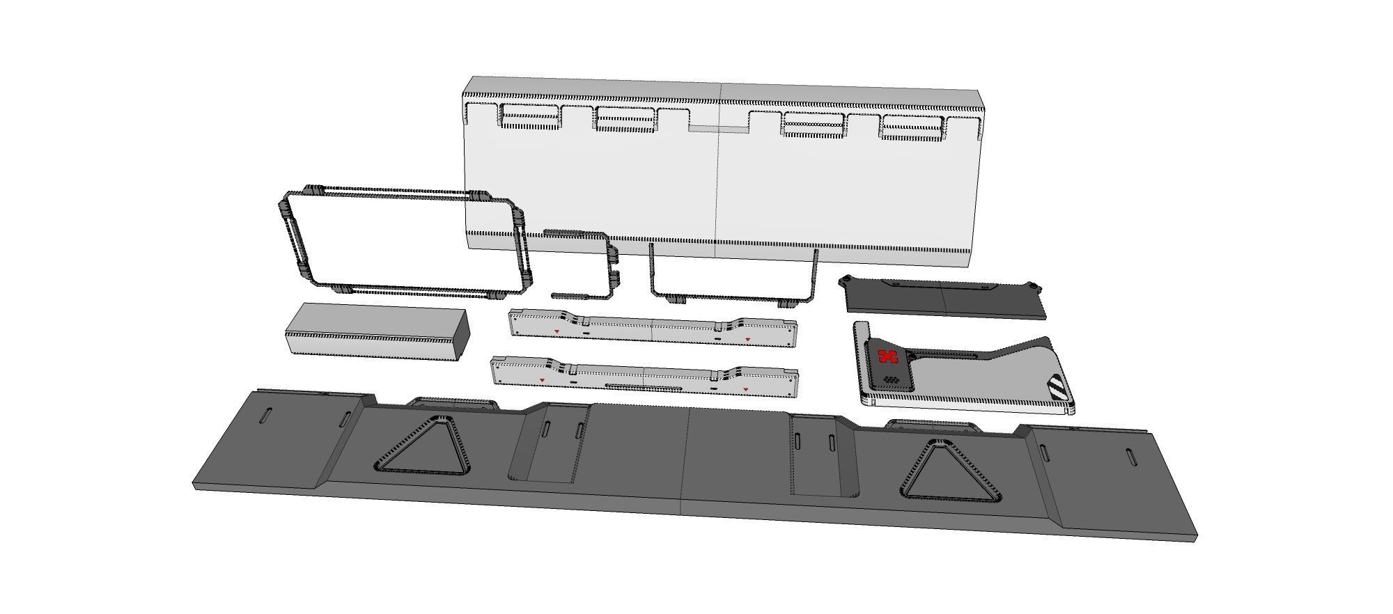 Sci-Fi architecture Elements collection 23 3D model_20