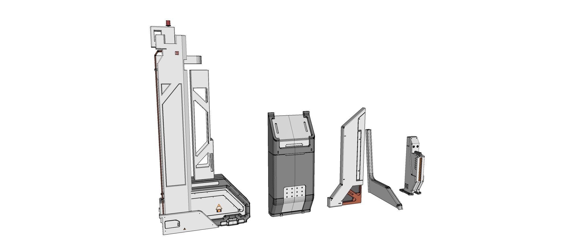 Sci-Fi architecture Elements collection 23 3D model_16