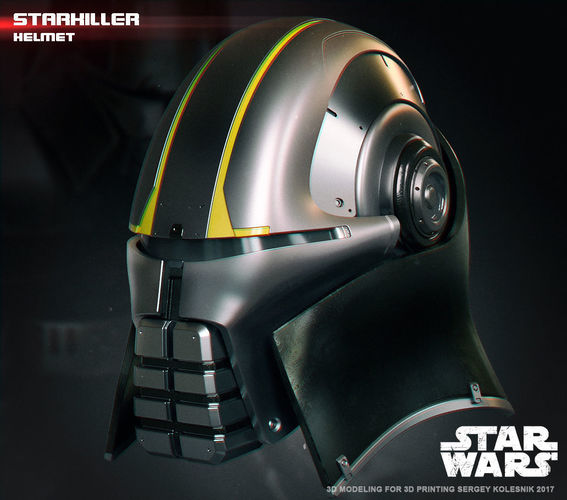 Starkiller Helmet 3D print model