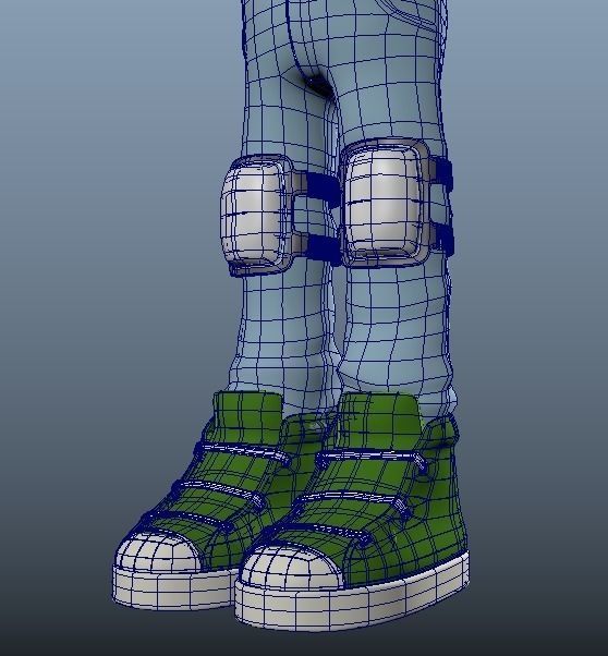 CARTOON CHARACTER 3D model_4