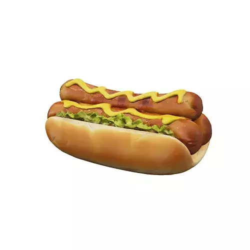 Double Delight food 3D model 7