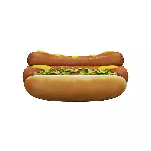 Double Delight food 3D model 4