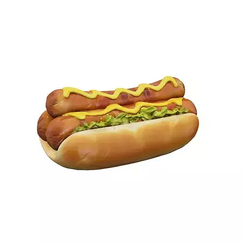 Double Delight food 3D model 6