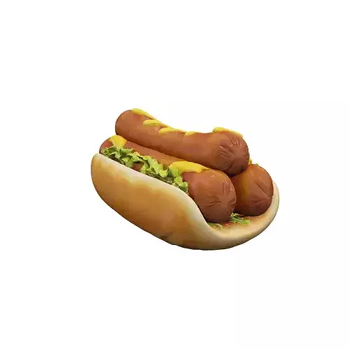 Double Delight food 3D model 3