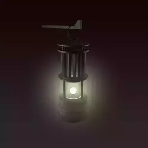 Antique Old Lantern Light Lamp