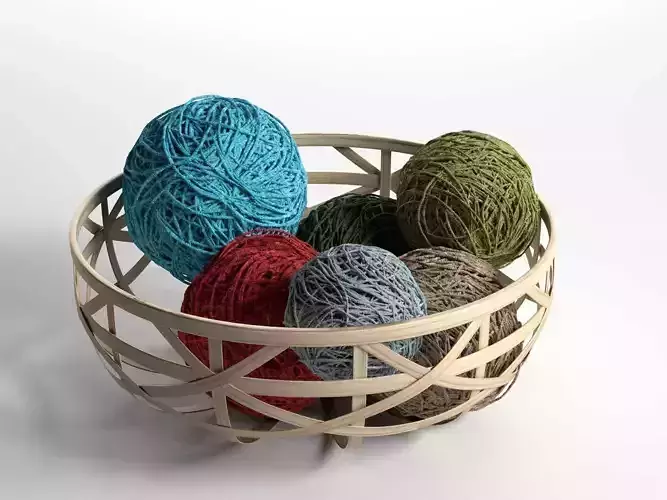 Clews in Bamboo Basket