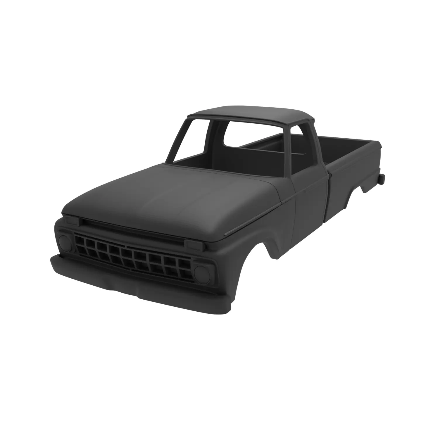 1965 American Truck Body 3D print model