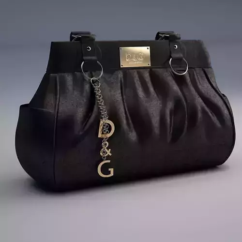 DG Dolce Gabbana Handbag Low-poly 3D model