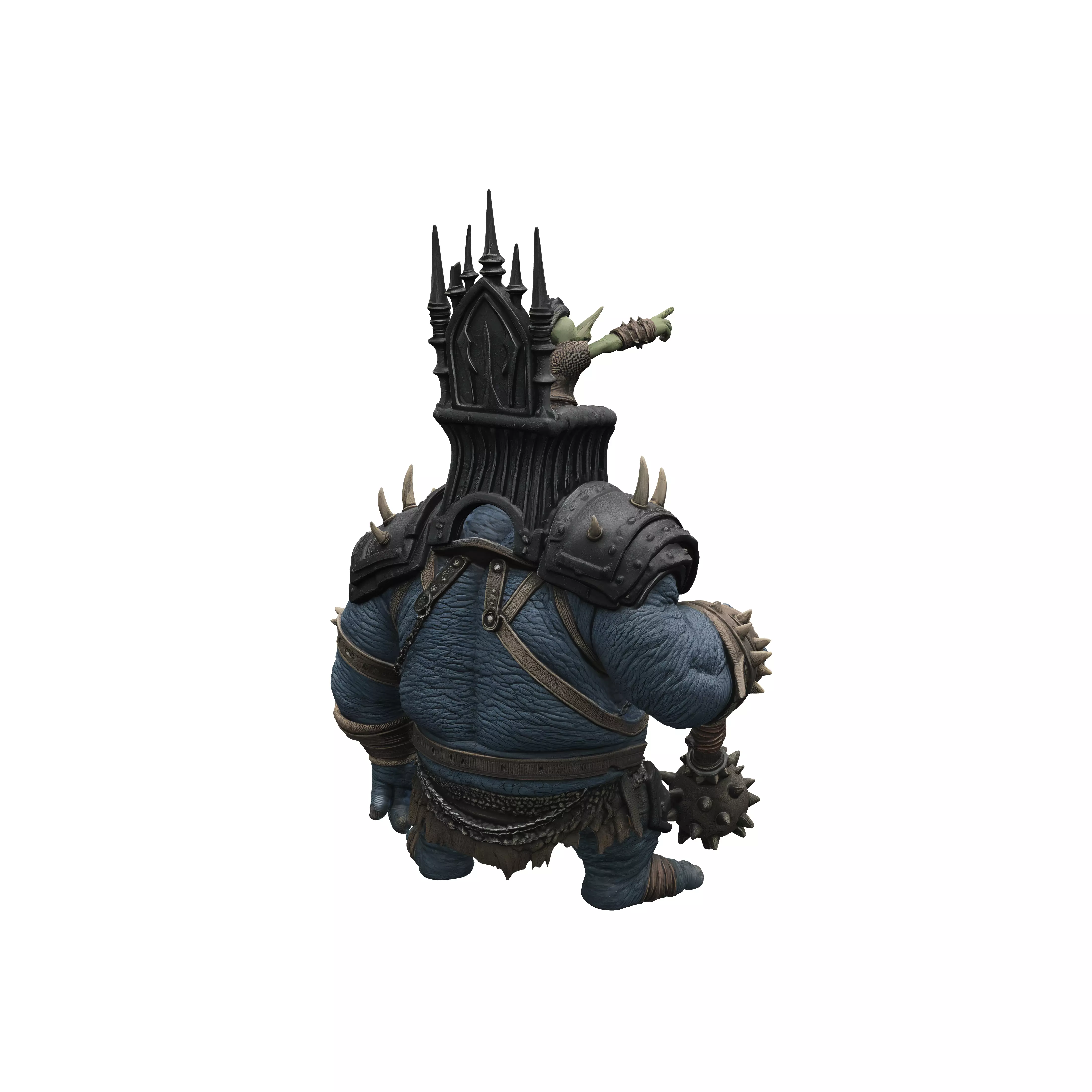 Goblin on the Ogre Throne 3D model