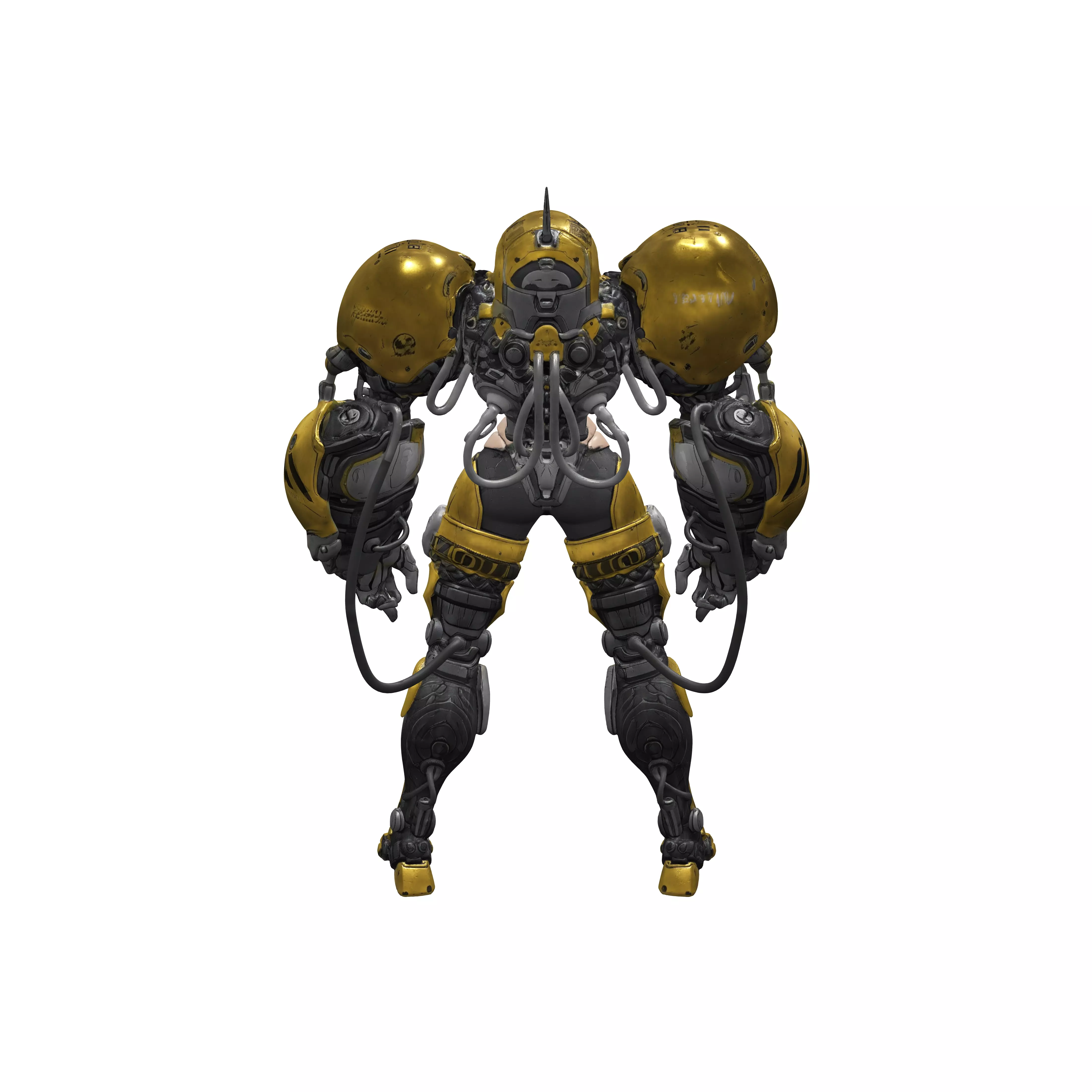 Gold Sentinel 3D model
