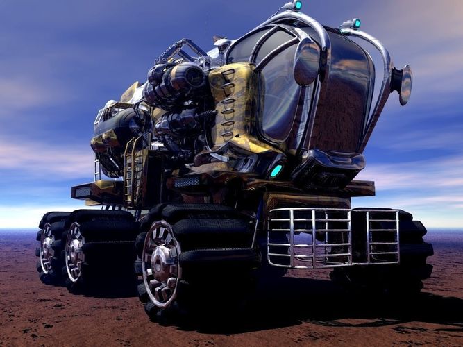 T-5580 Moon Rover  3D model