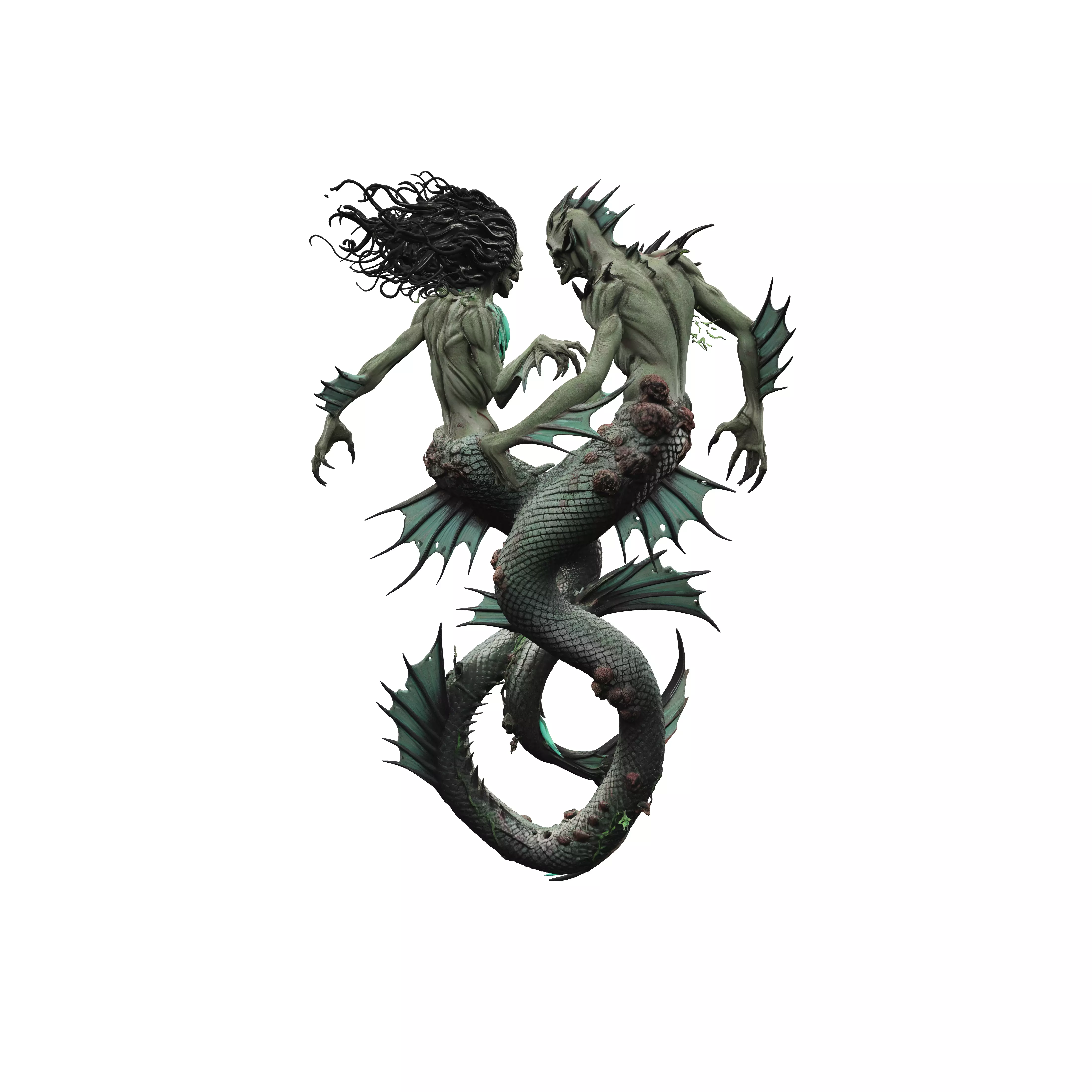 Abyssal Embrace 3D model