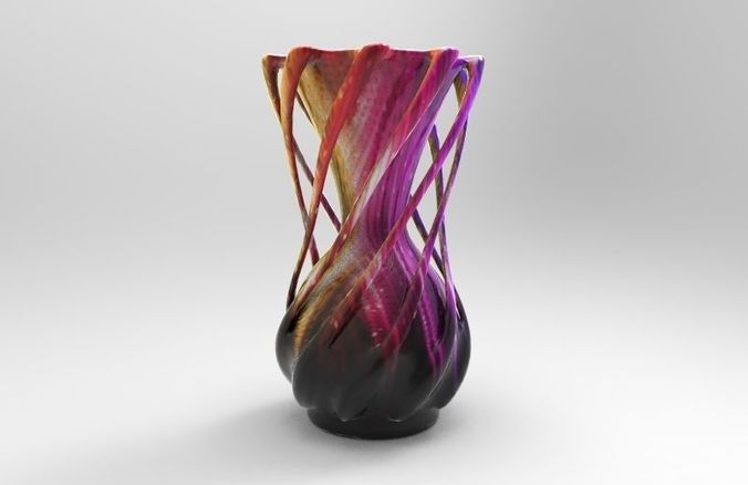 Multicolor Vase 3D print model