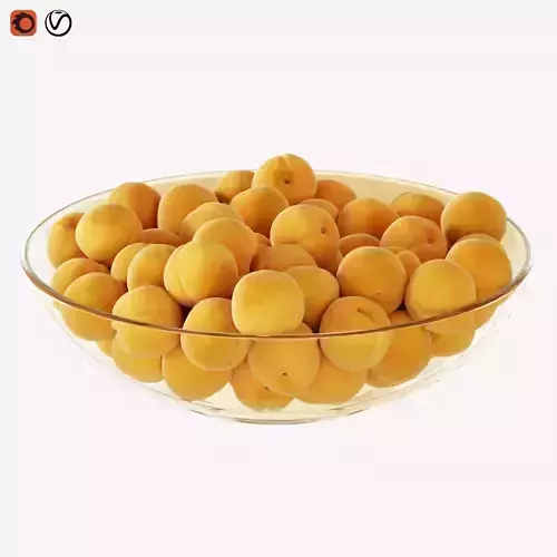 Apricots in a vase