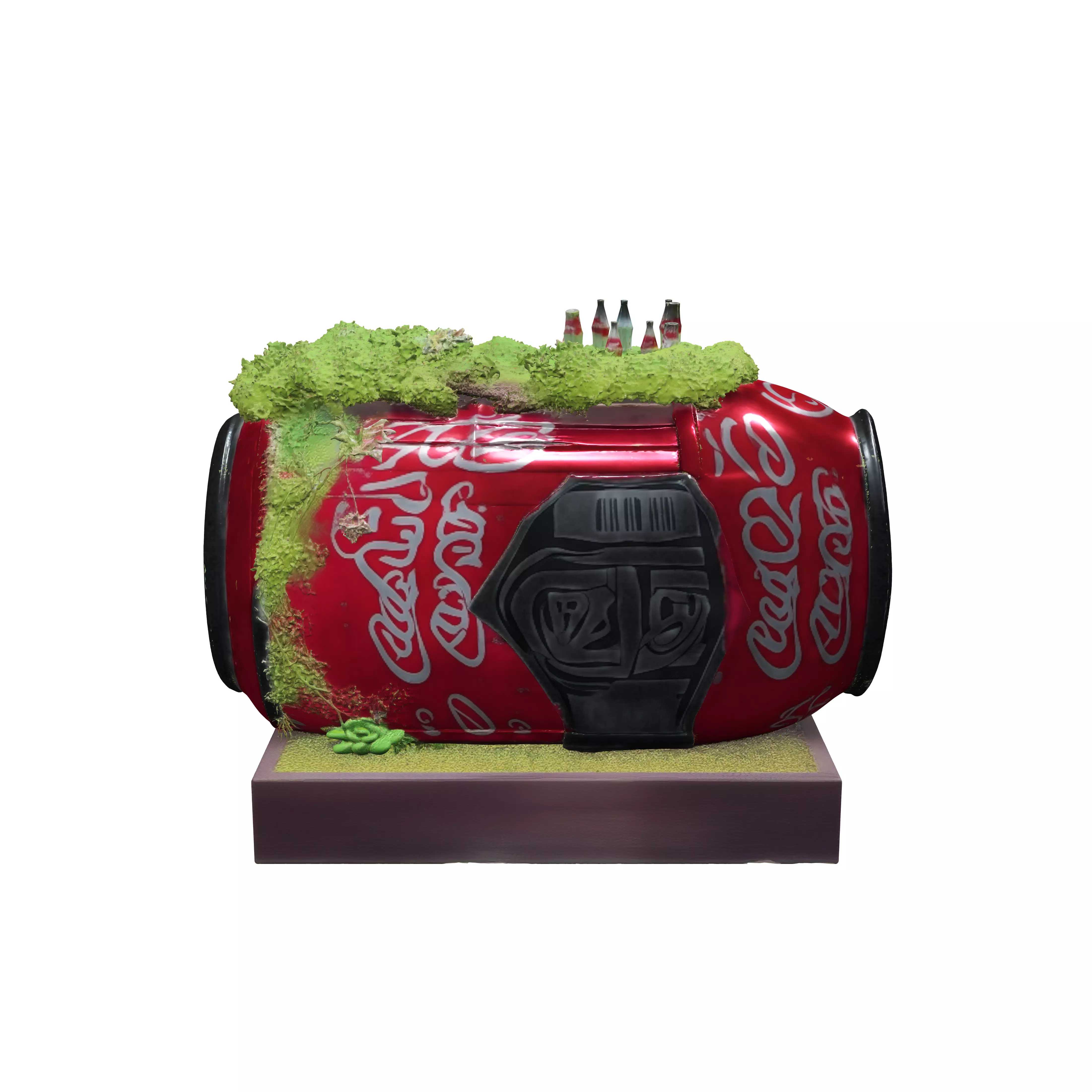 CocaCola Can Tiny Caf Inside 3D model