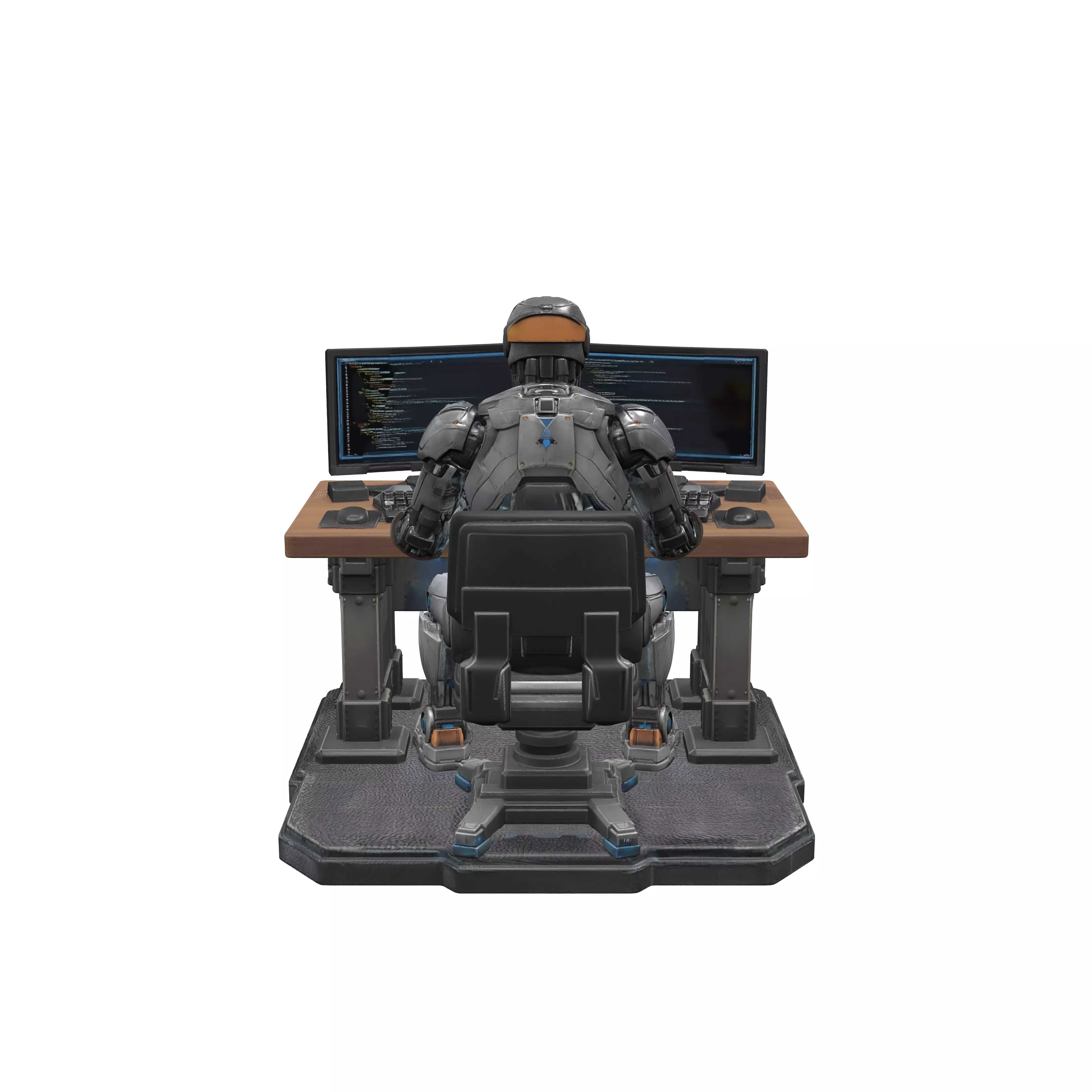 Codebound Automaton 3D model