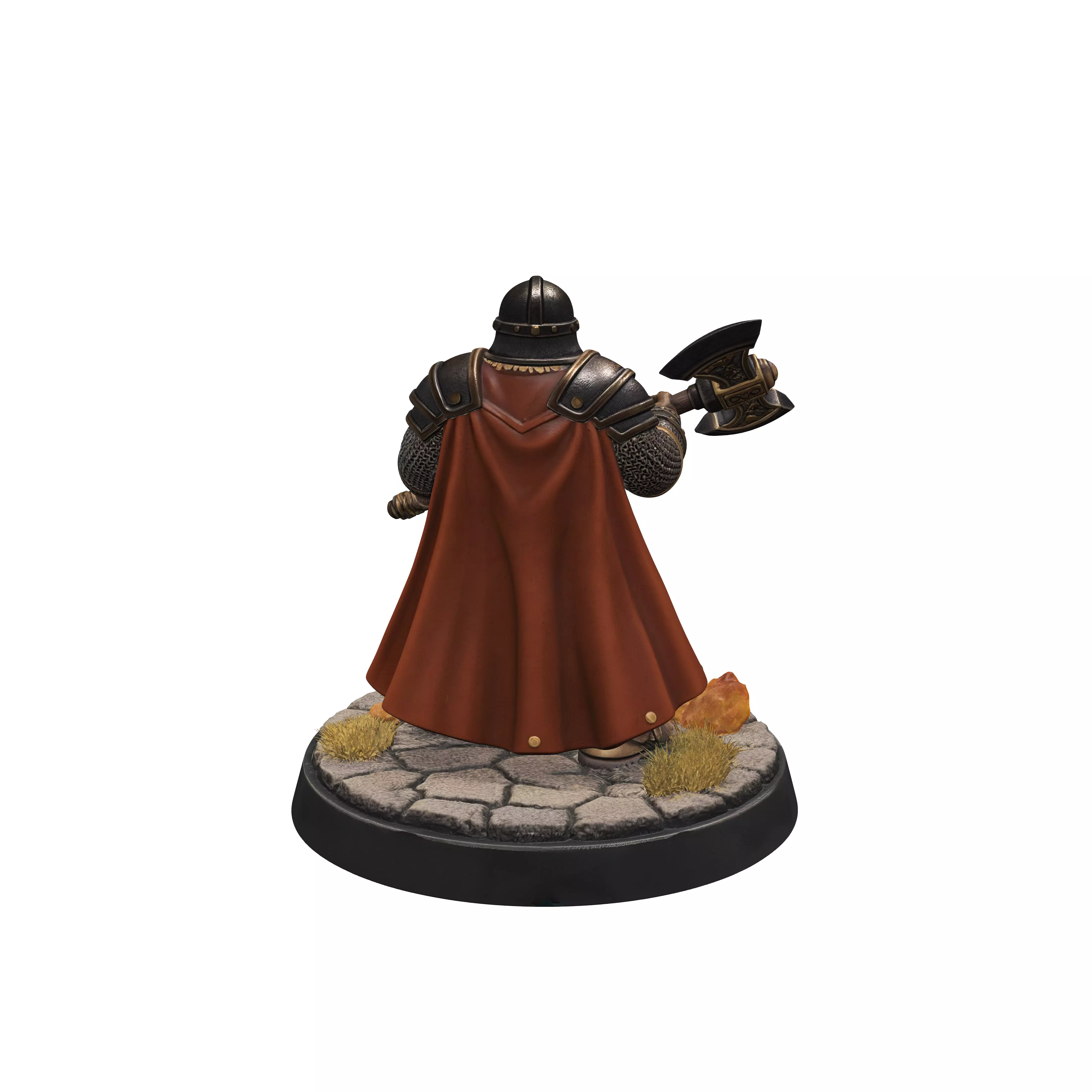 Axe Dwarf 3D model