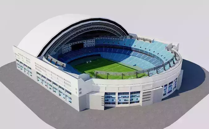 Rogers Centre - Toronto Canada Low-poly 3D model