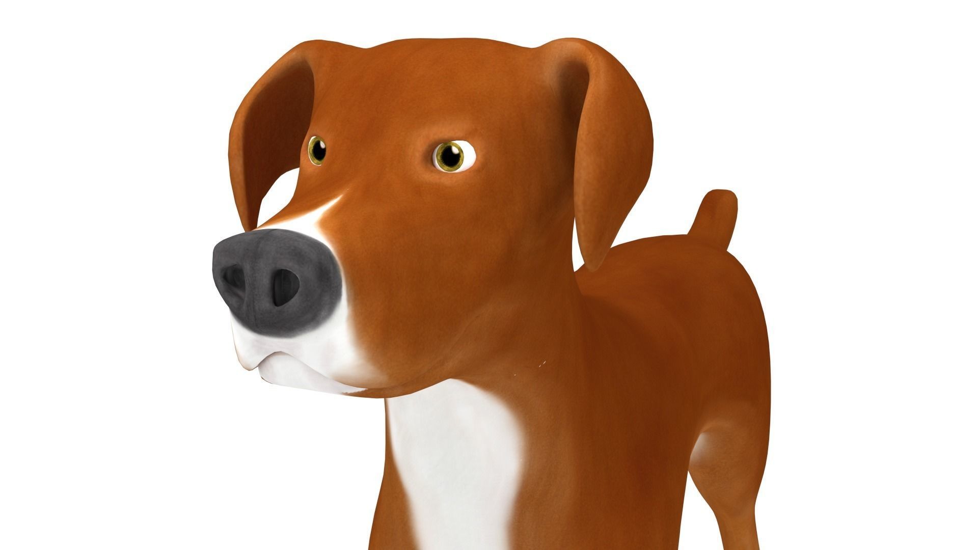 American Pitbull 3D model_0