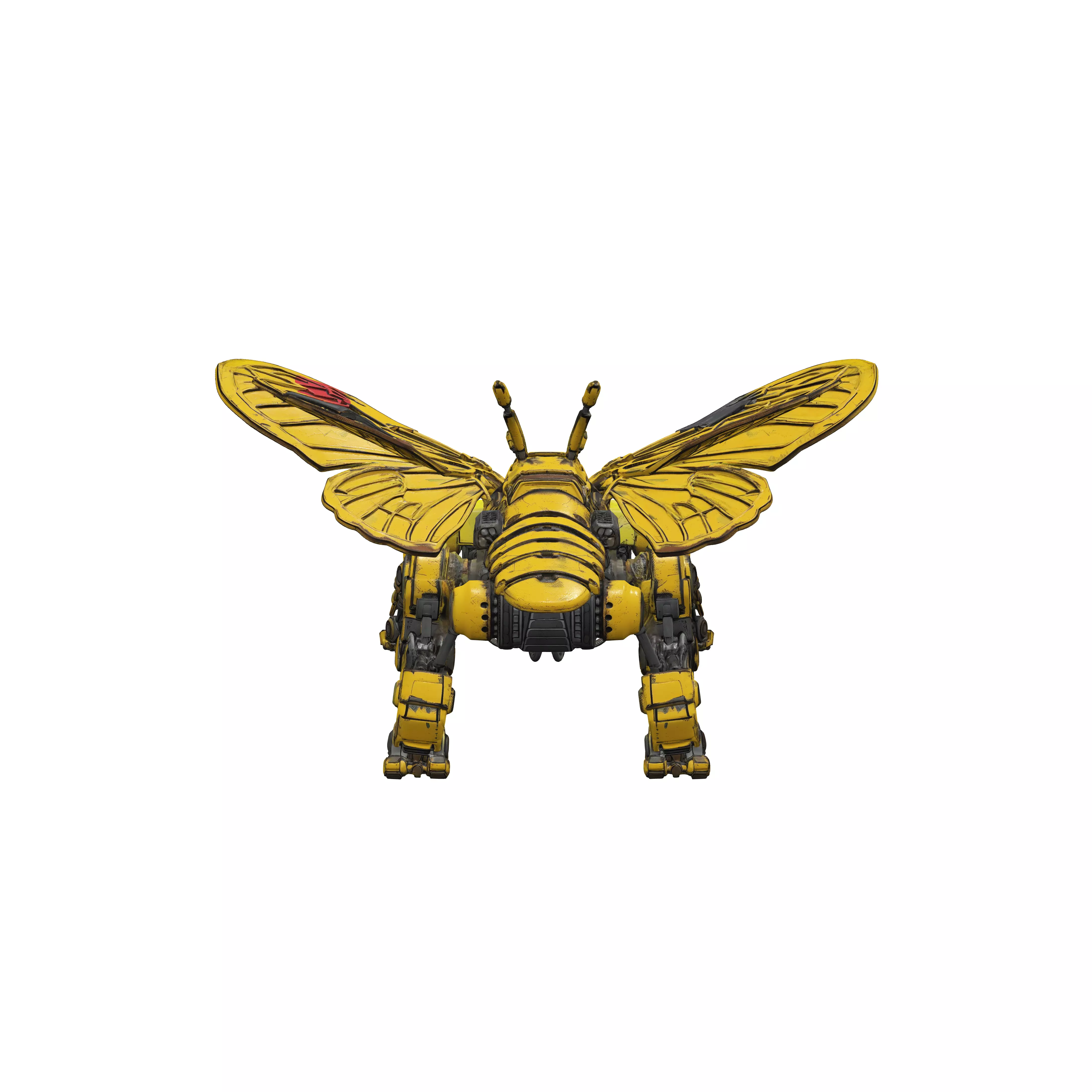 Golden Sting Automaton 3D model