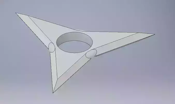 Shuriken Fidget Spinner Body