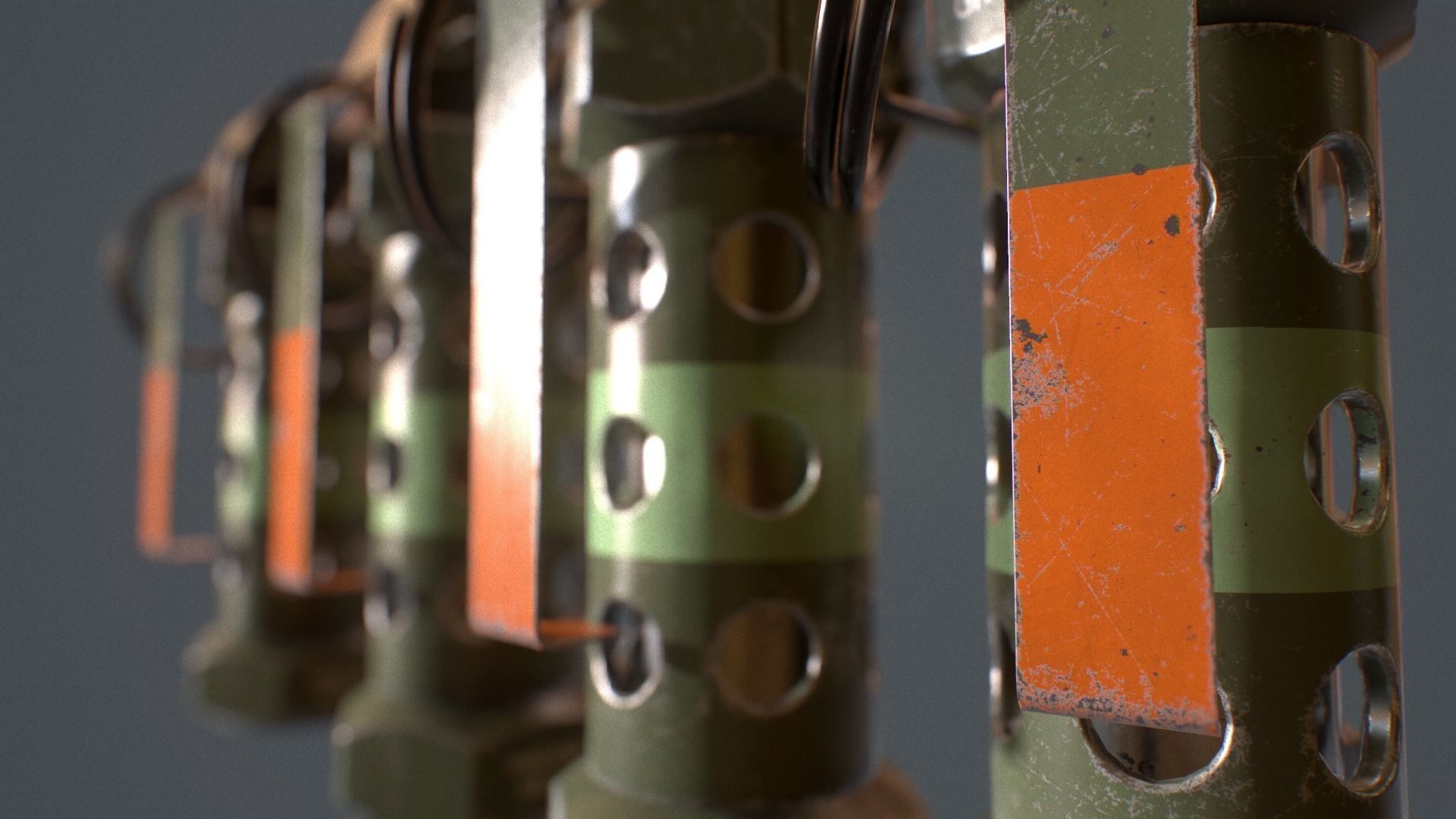 Stun Grenade - Low Poly Assets Low-poly 3D model_6