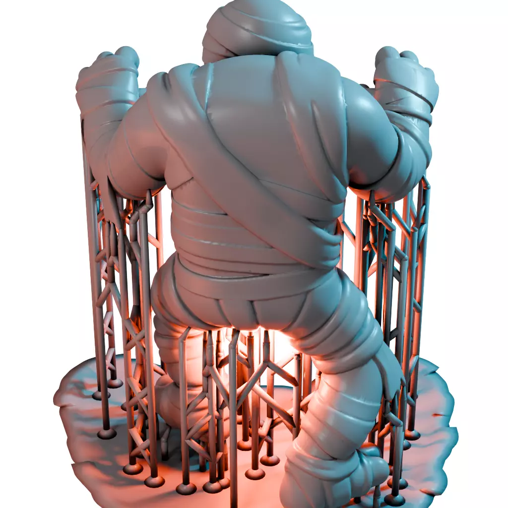 Mummy IX - Heroic Scale Miniature 3D print model