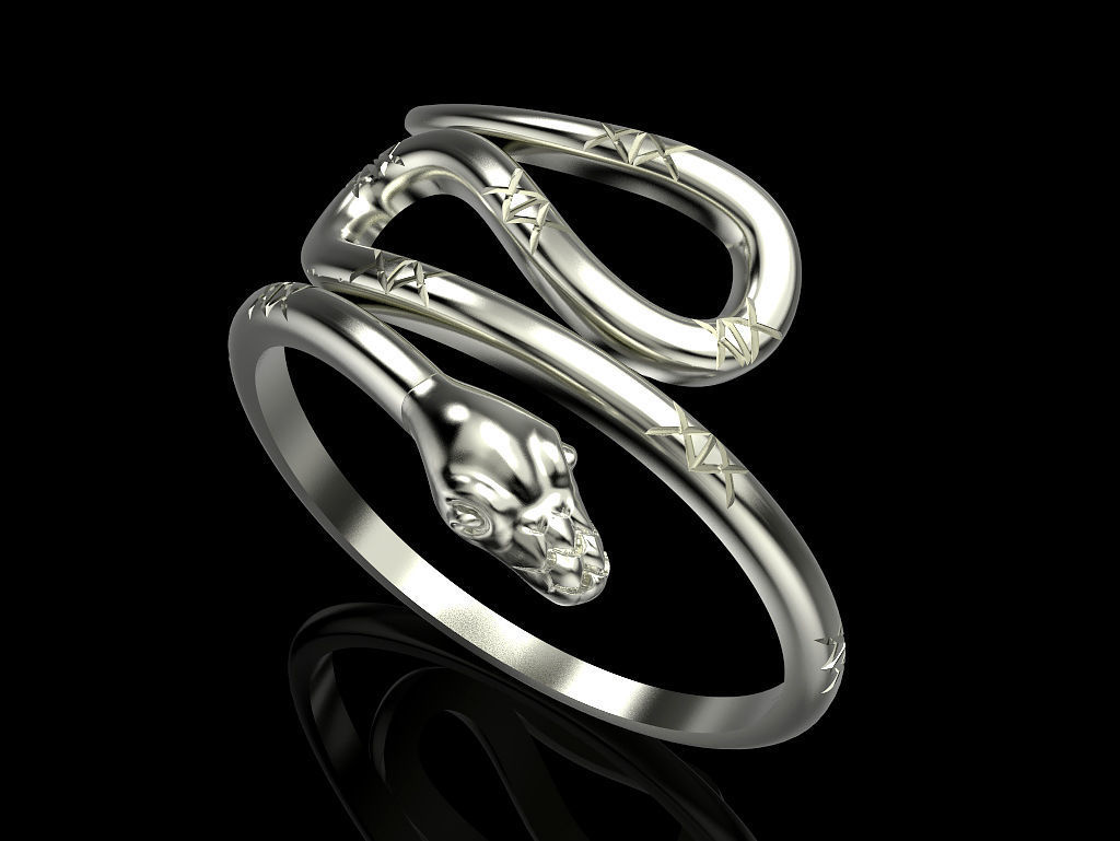 Ring of the Snake 3D print model_4