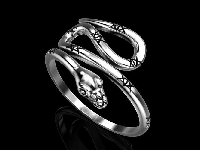 Ring of the Snake 3D print model