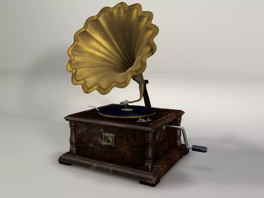 Gramaphone gramophone 3D model