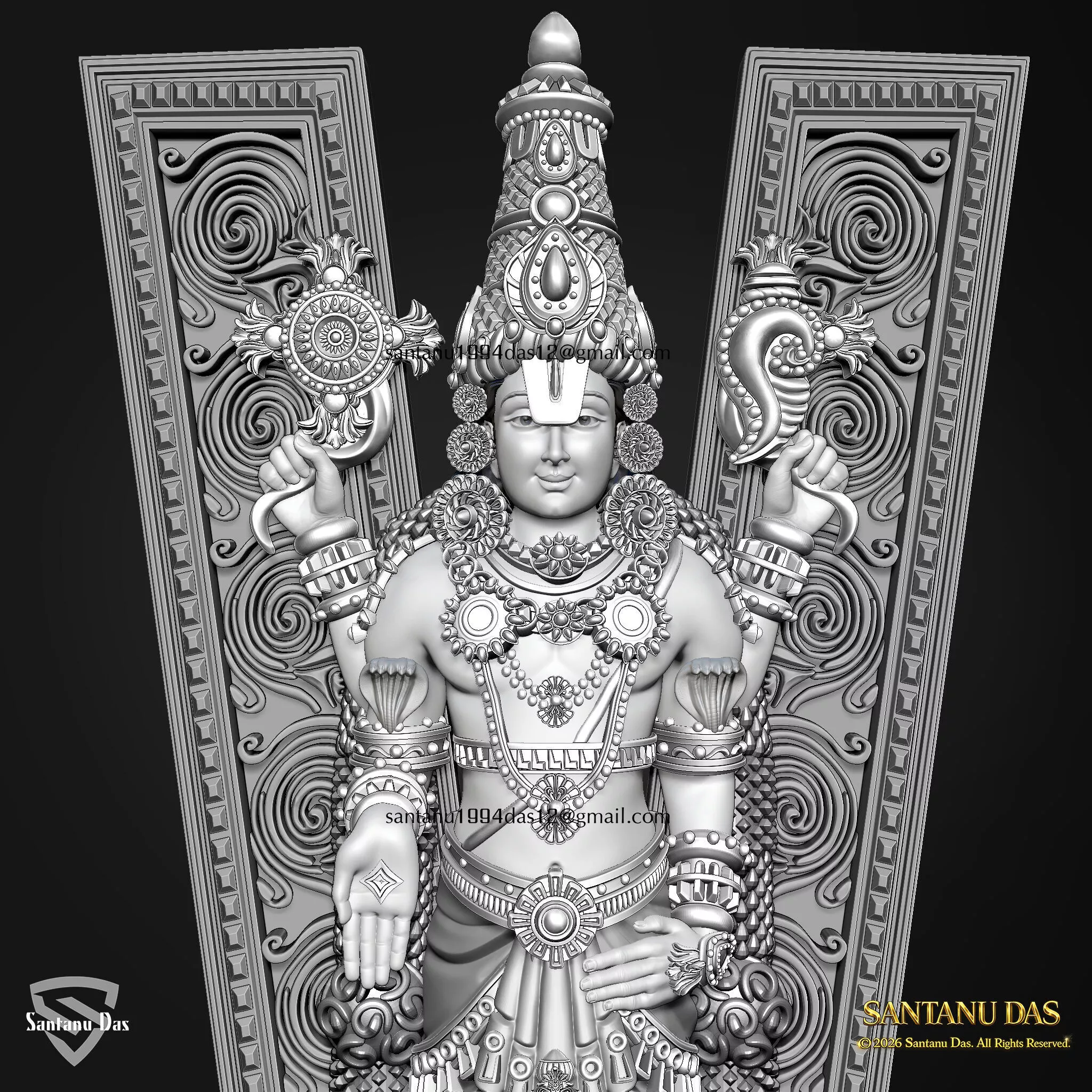 Venkateshwar 3d Print 3D print model