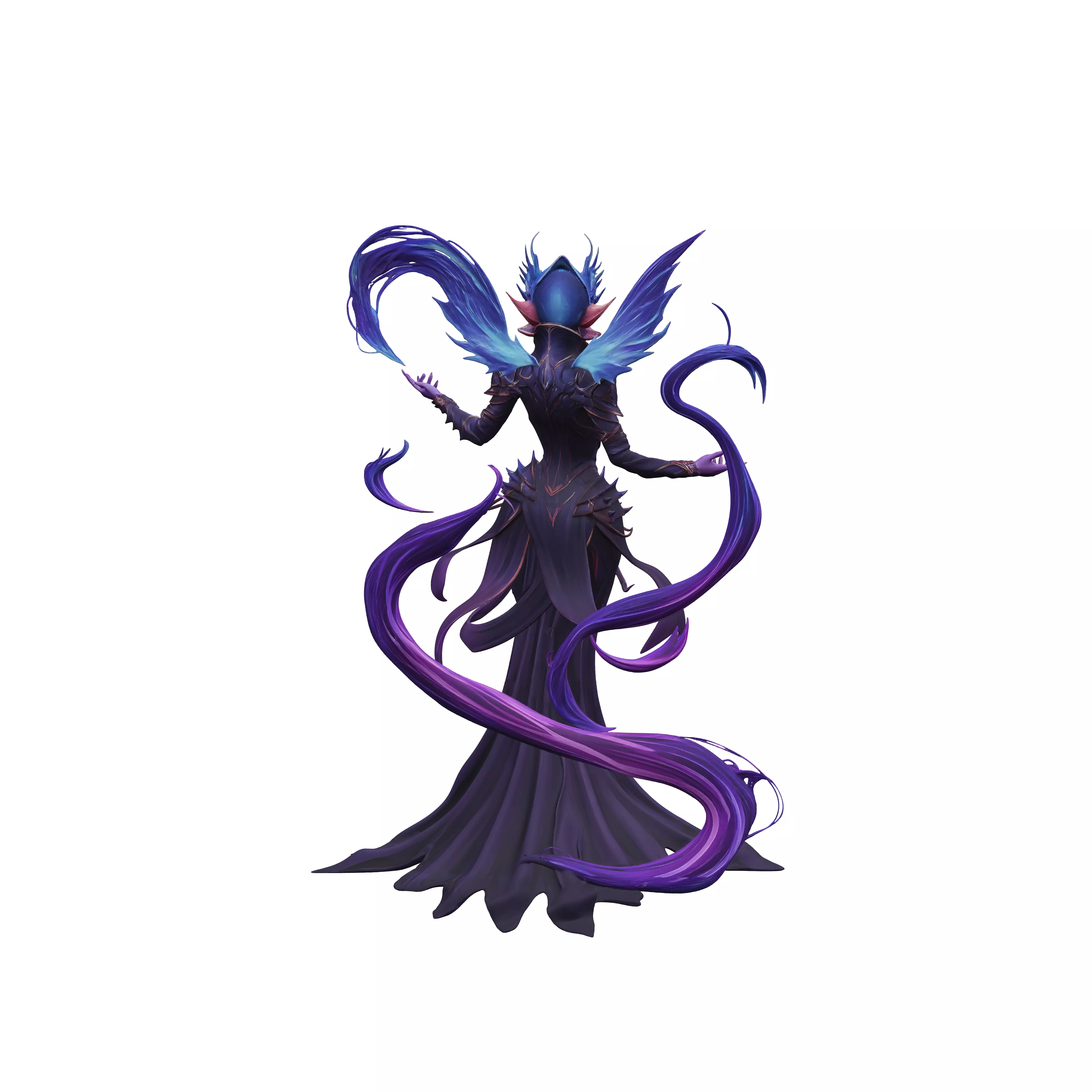Azure Shadow Empress 3D model
