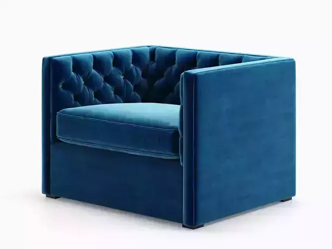 Mercer Tufted Club Chair