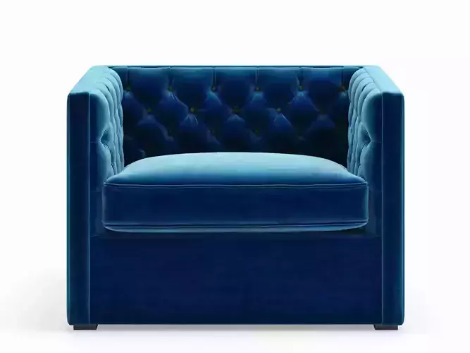 Mercer Tufted Club Chair