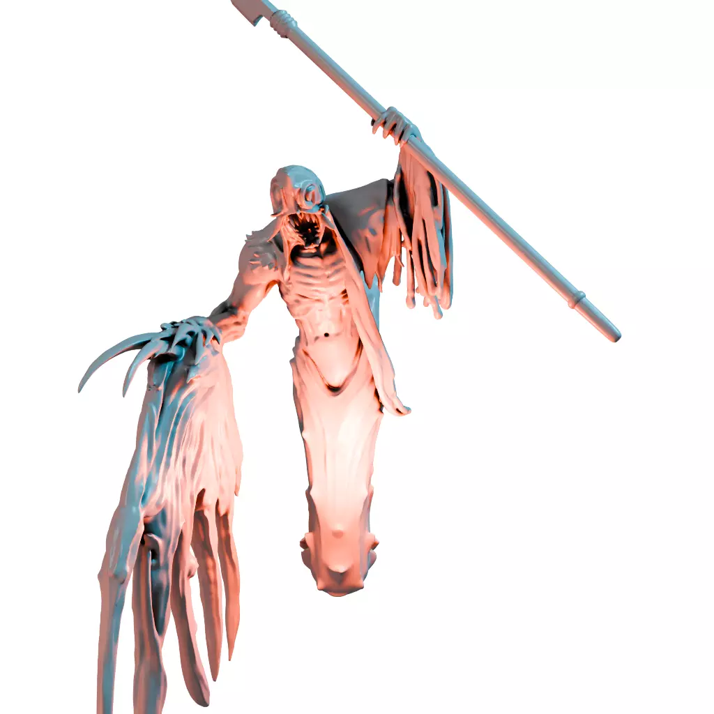 Fallen Archbishop Andreus V - Printable Resin Model 3D print model