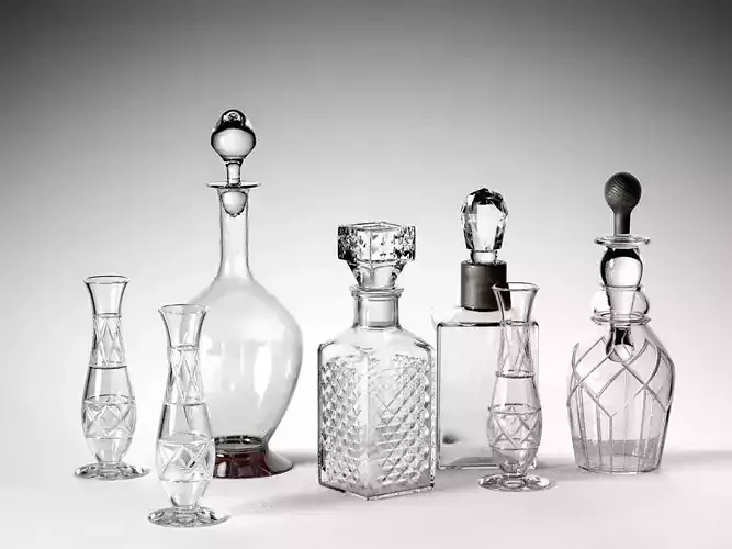 Crystal Drinking Set