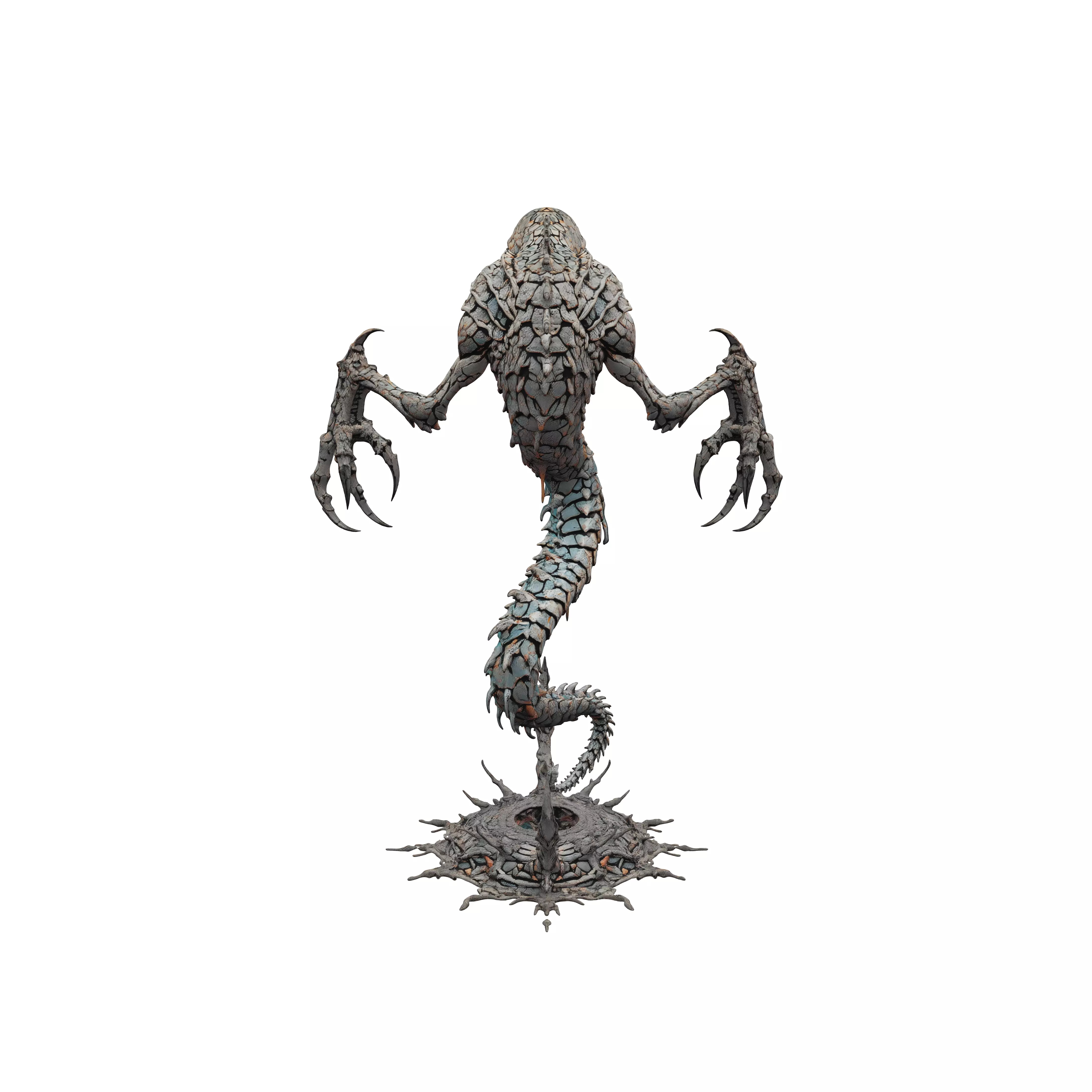 Cracked Pit Leviathan 3D model