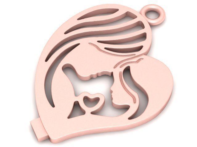 Pendant 3D print model_1