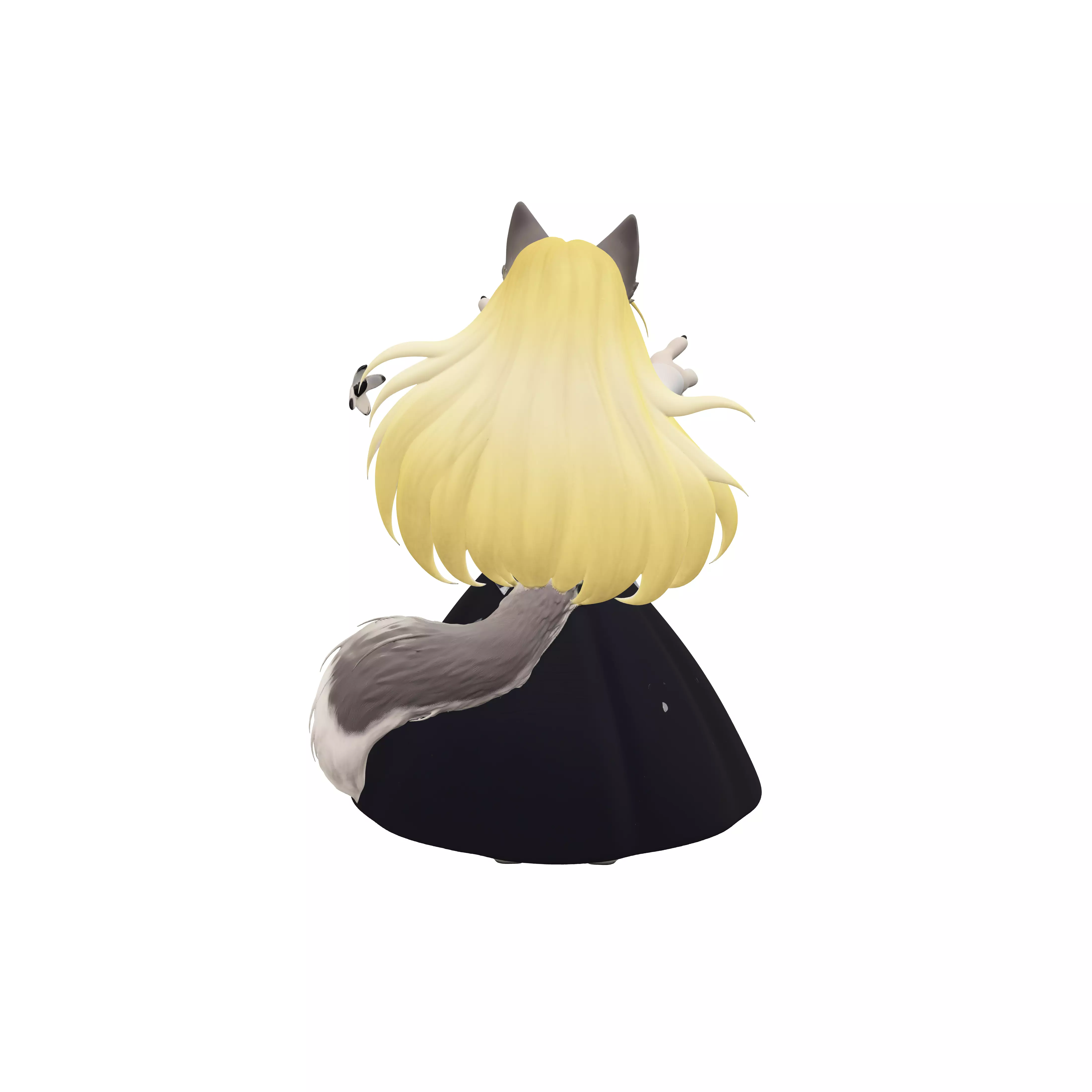 Embrace of the Wolfmaid 3D model