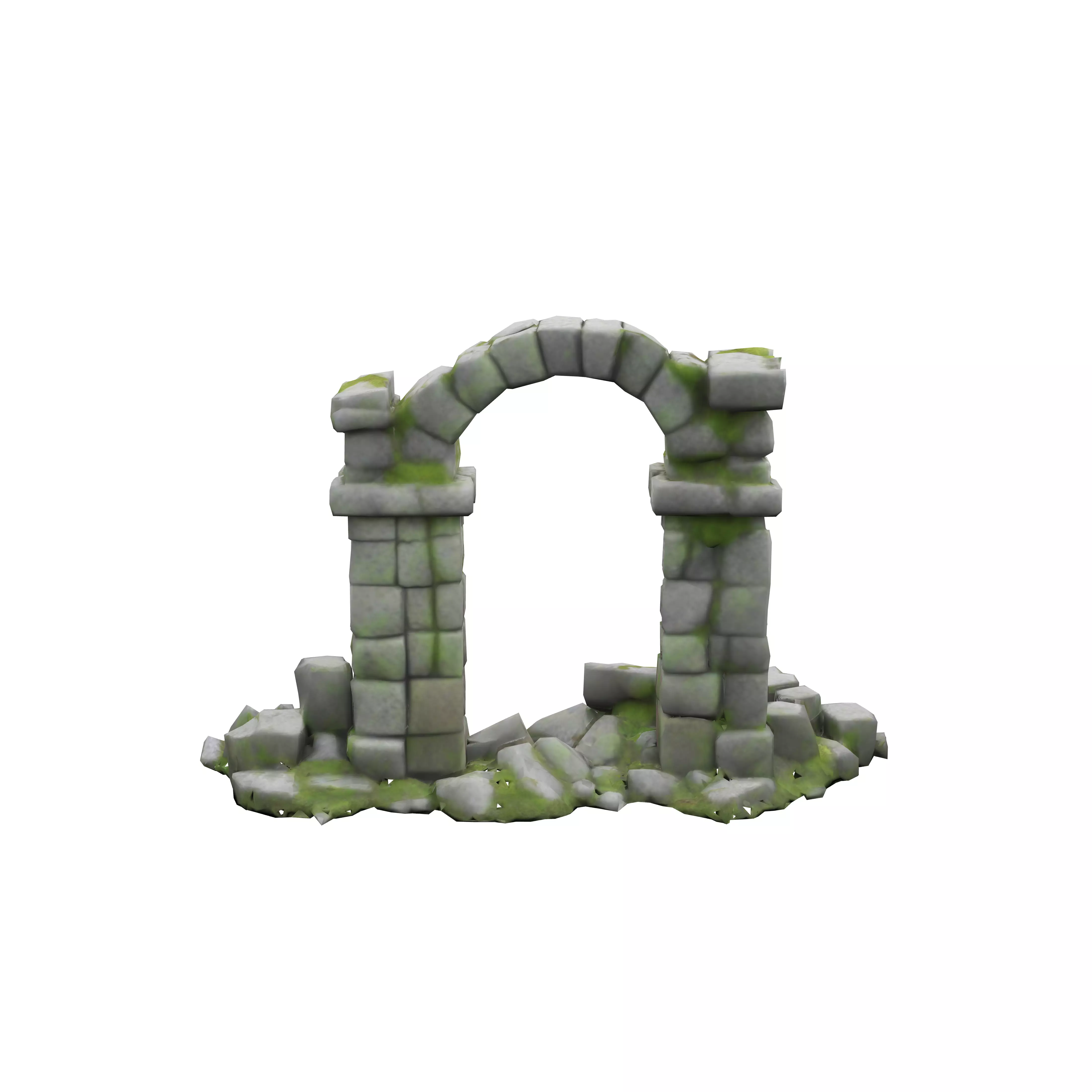 Ancient Archway Ruins arch 3D model