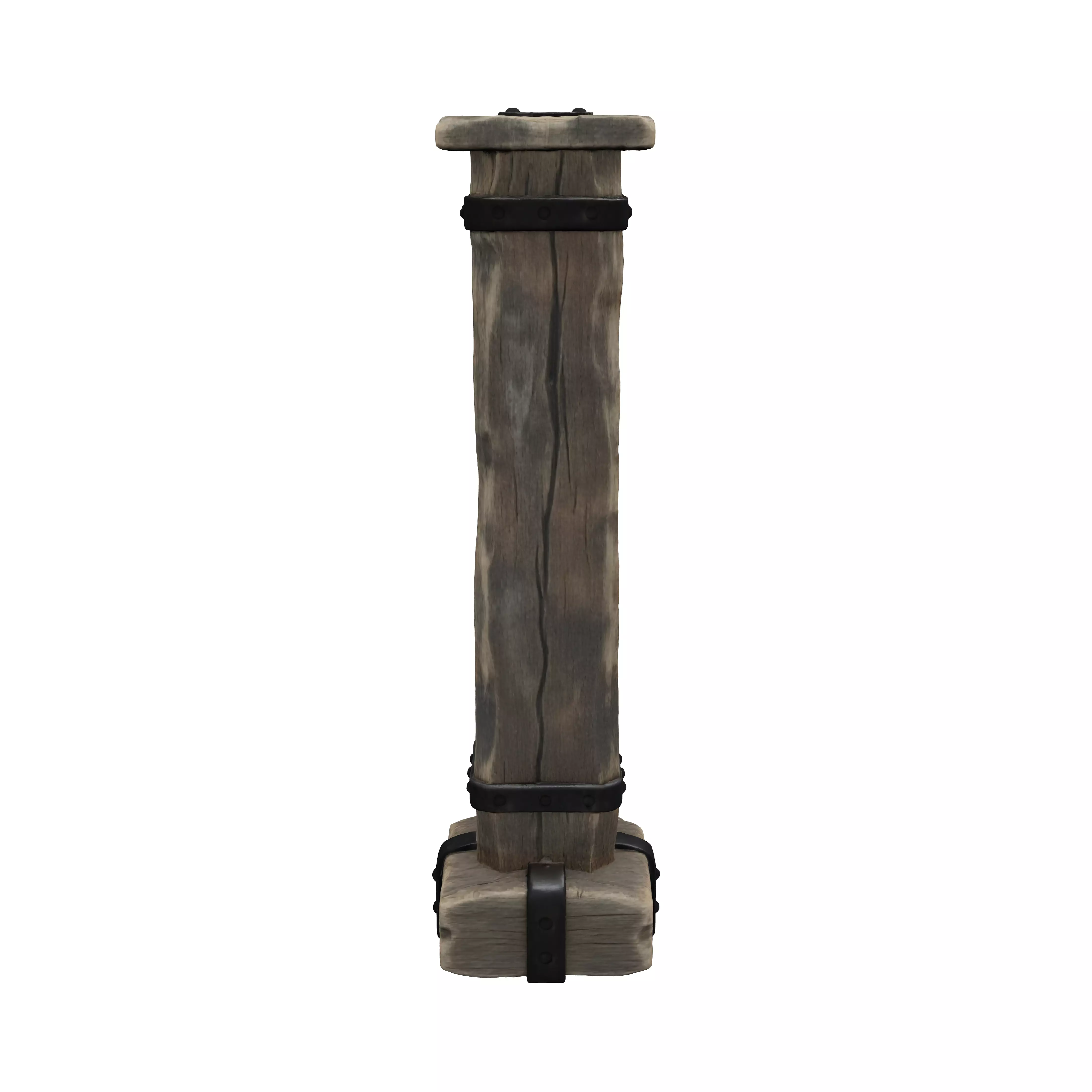 Ancient lantern pillar designed as a standalone asset Height ... 3D model