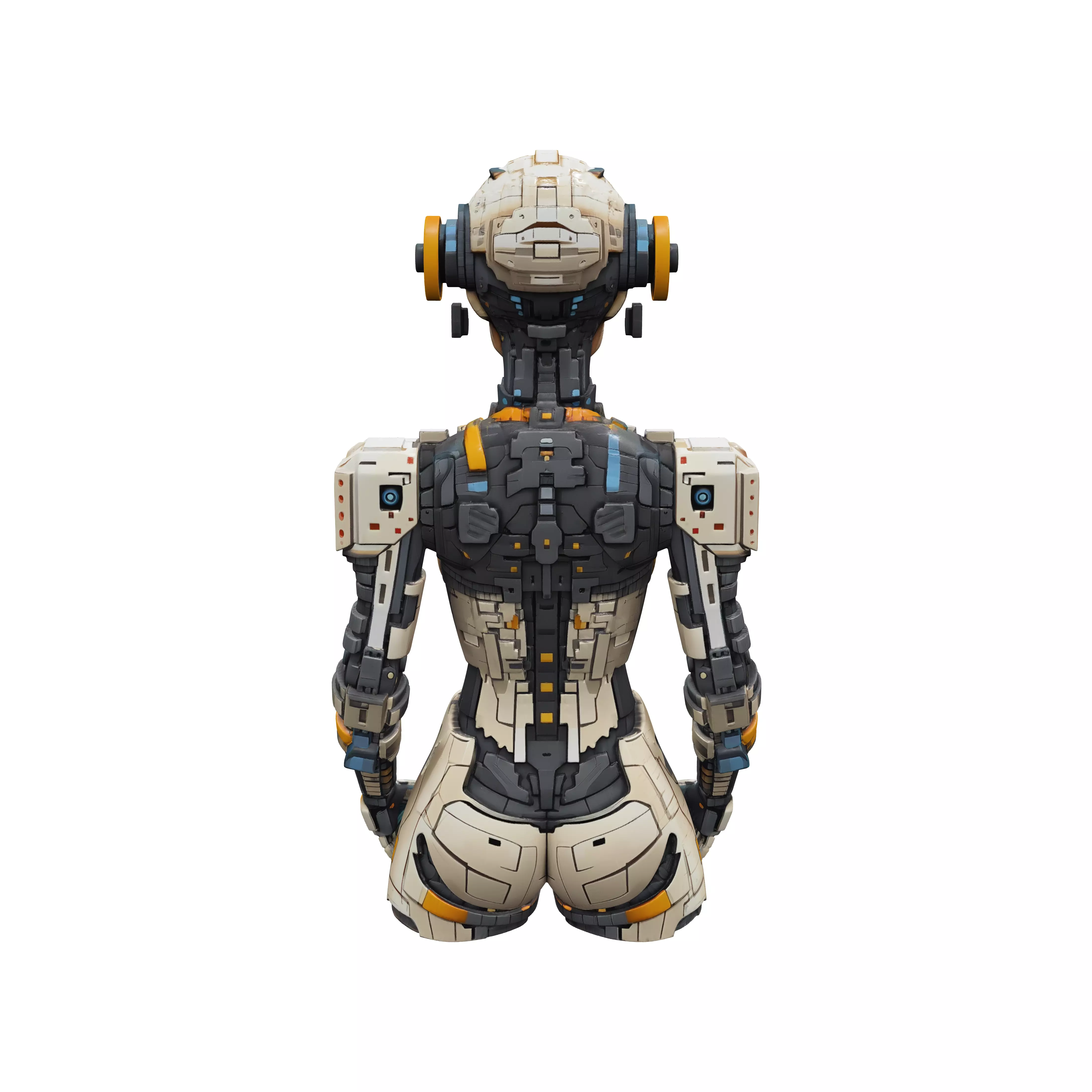 Fragmented Automaton 3D model