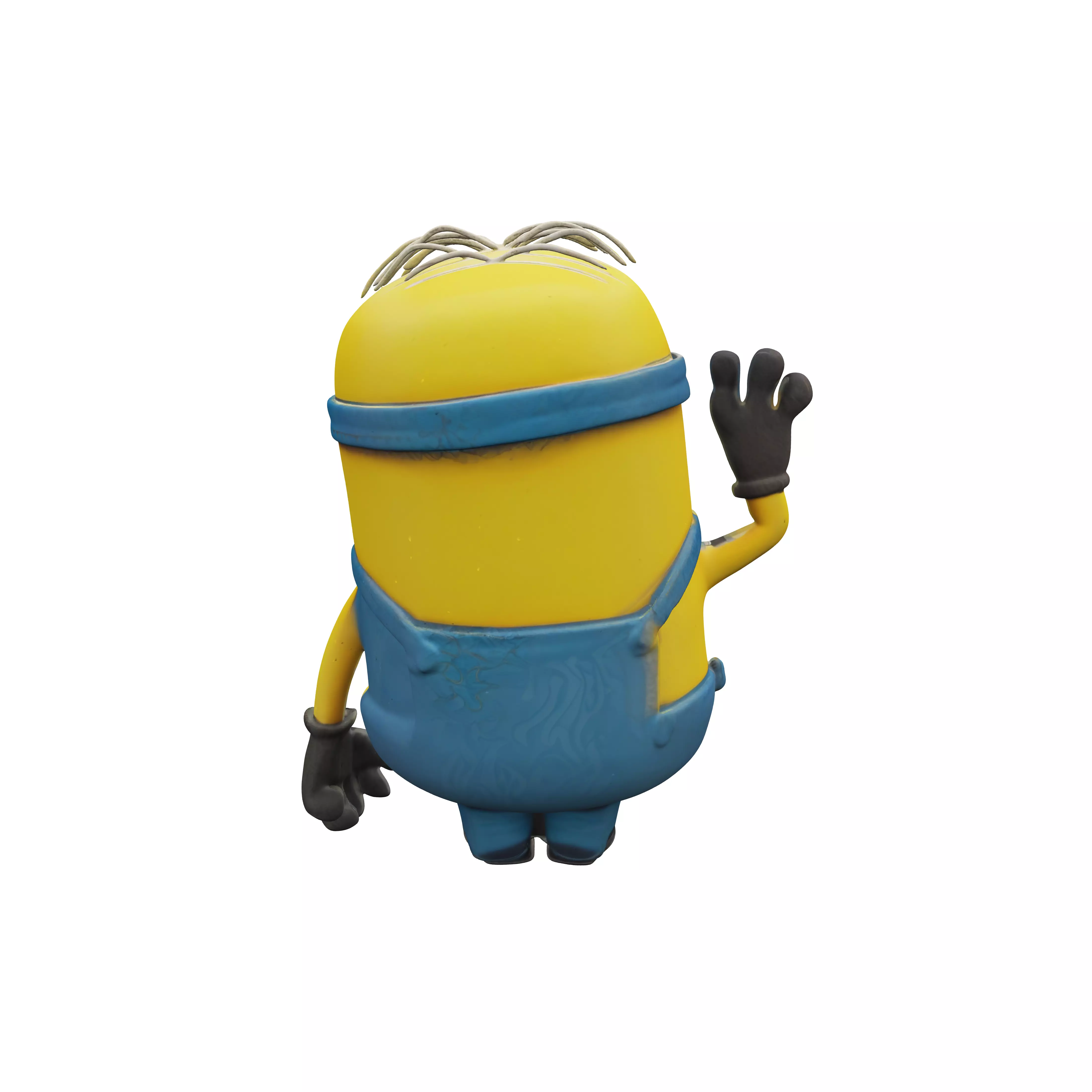 Friendly Minion Waving 3D model