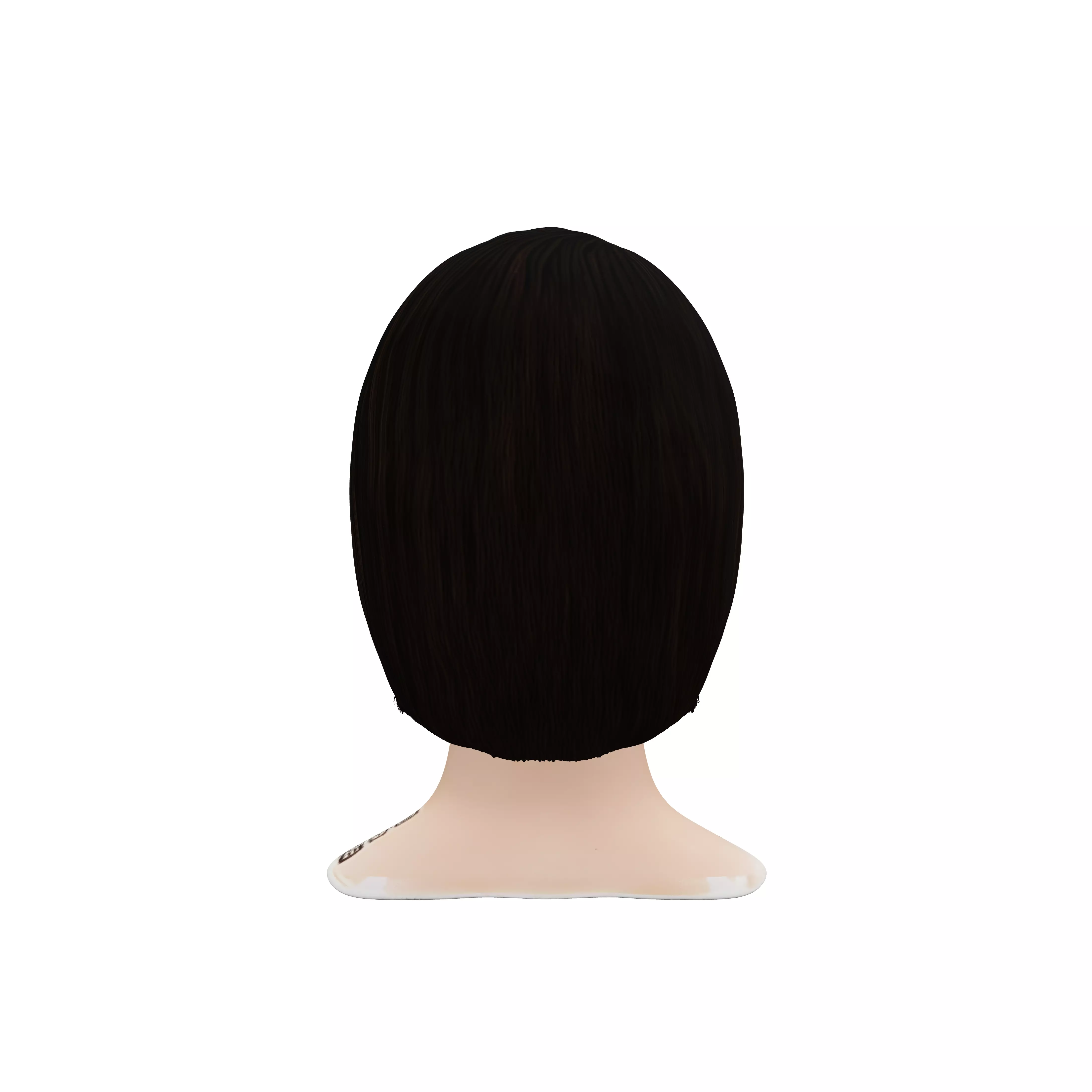 Front View Portrait 3D model