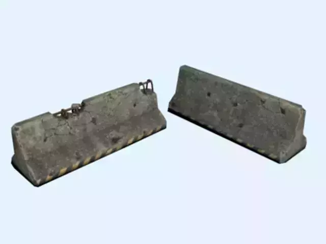 concrete barrier jersey old 