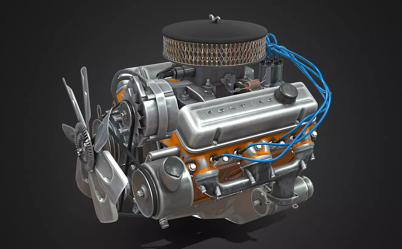 engine 3d model 3D model