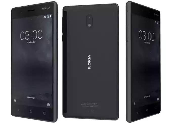 Nokia 3 Matte Black