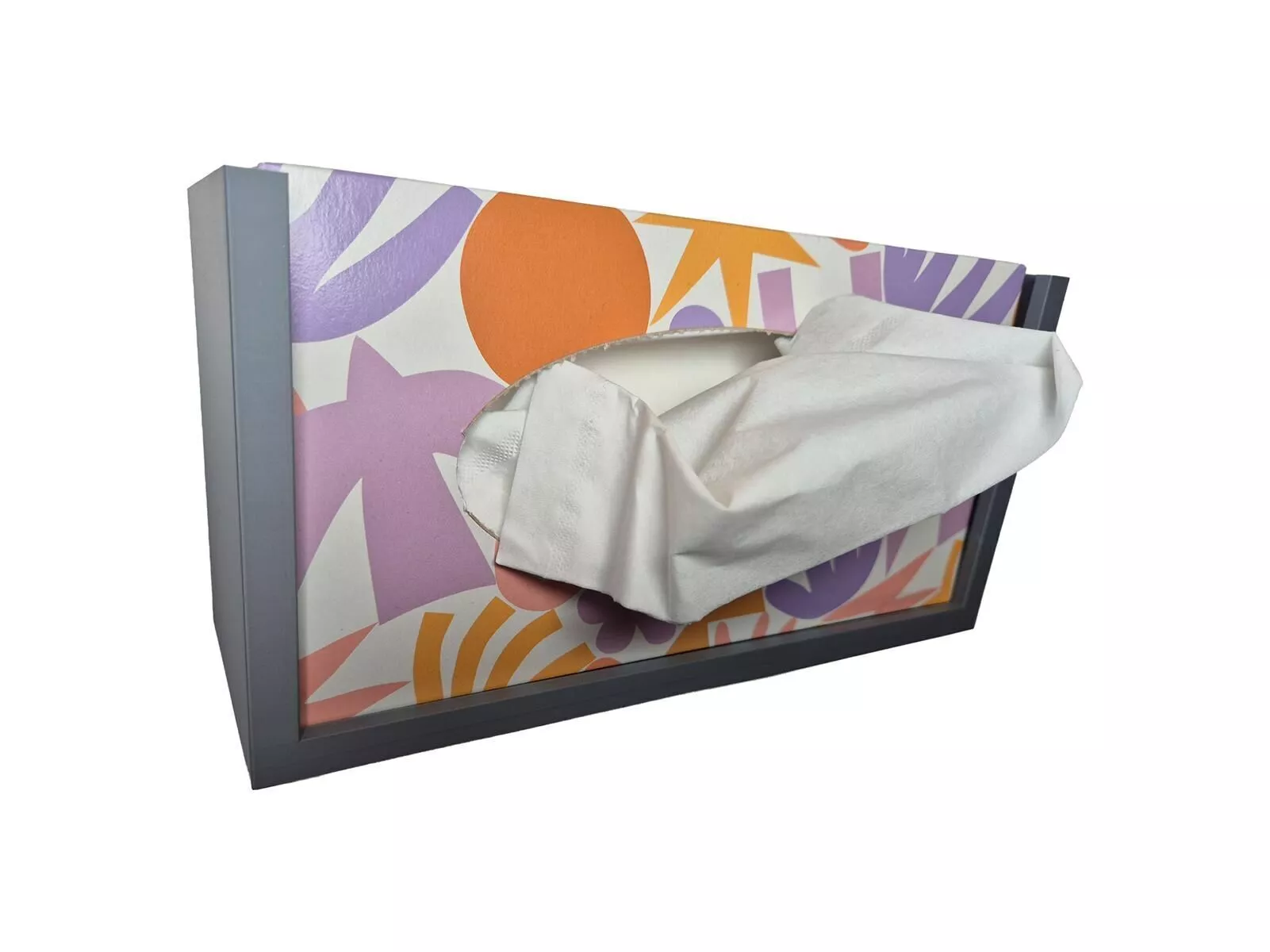 Minimalist Wall Mount for Tissue Boxes Support-Free 3D print model