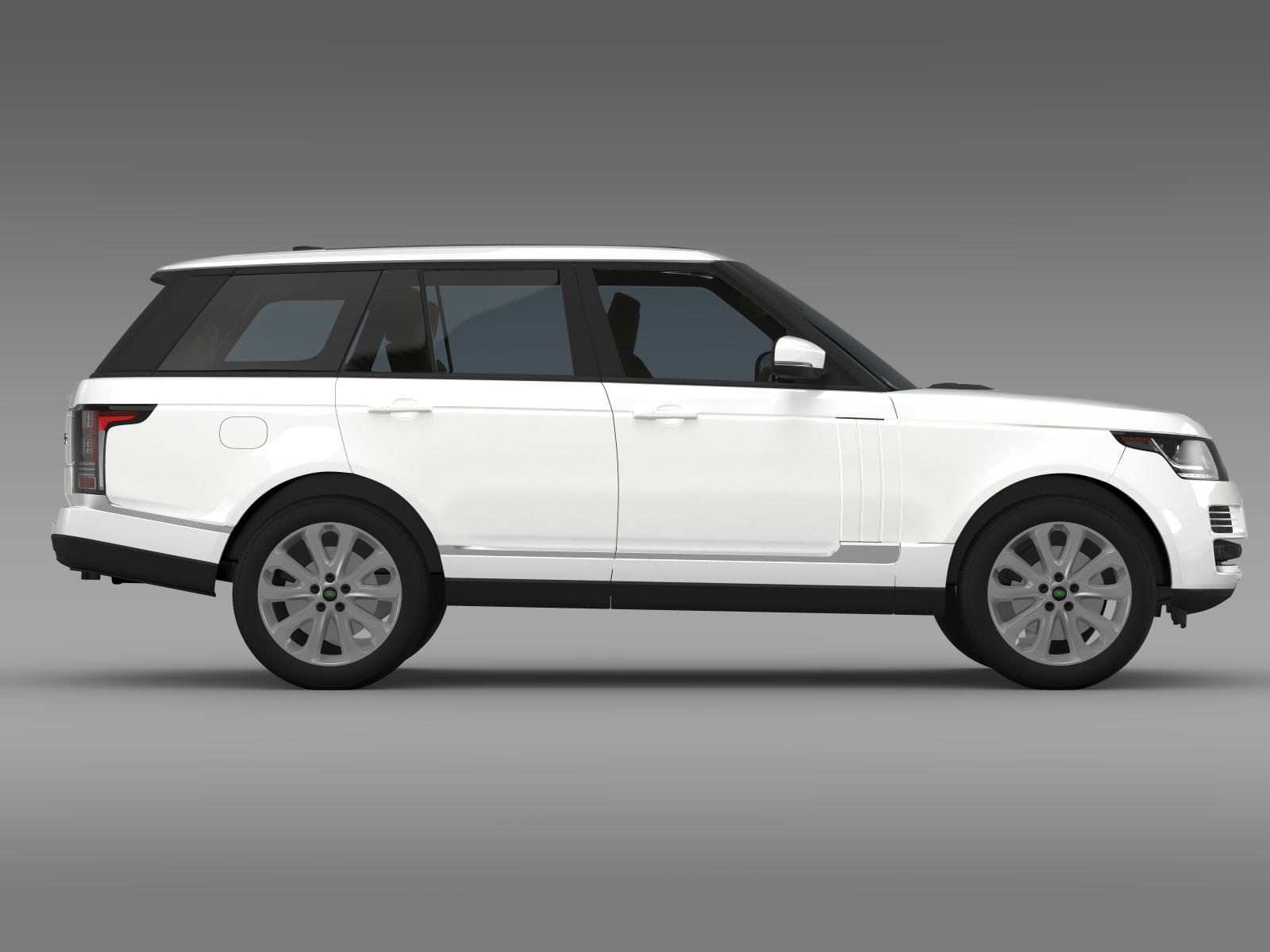 Range Rover Vogue SDV8 L405 3D model_11