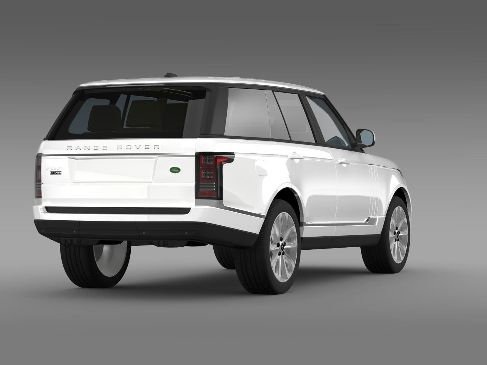 Range Rover Vogue SDV8 L405 3D model_10